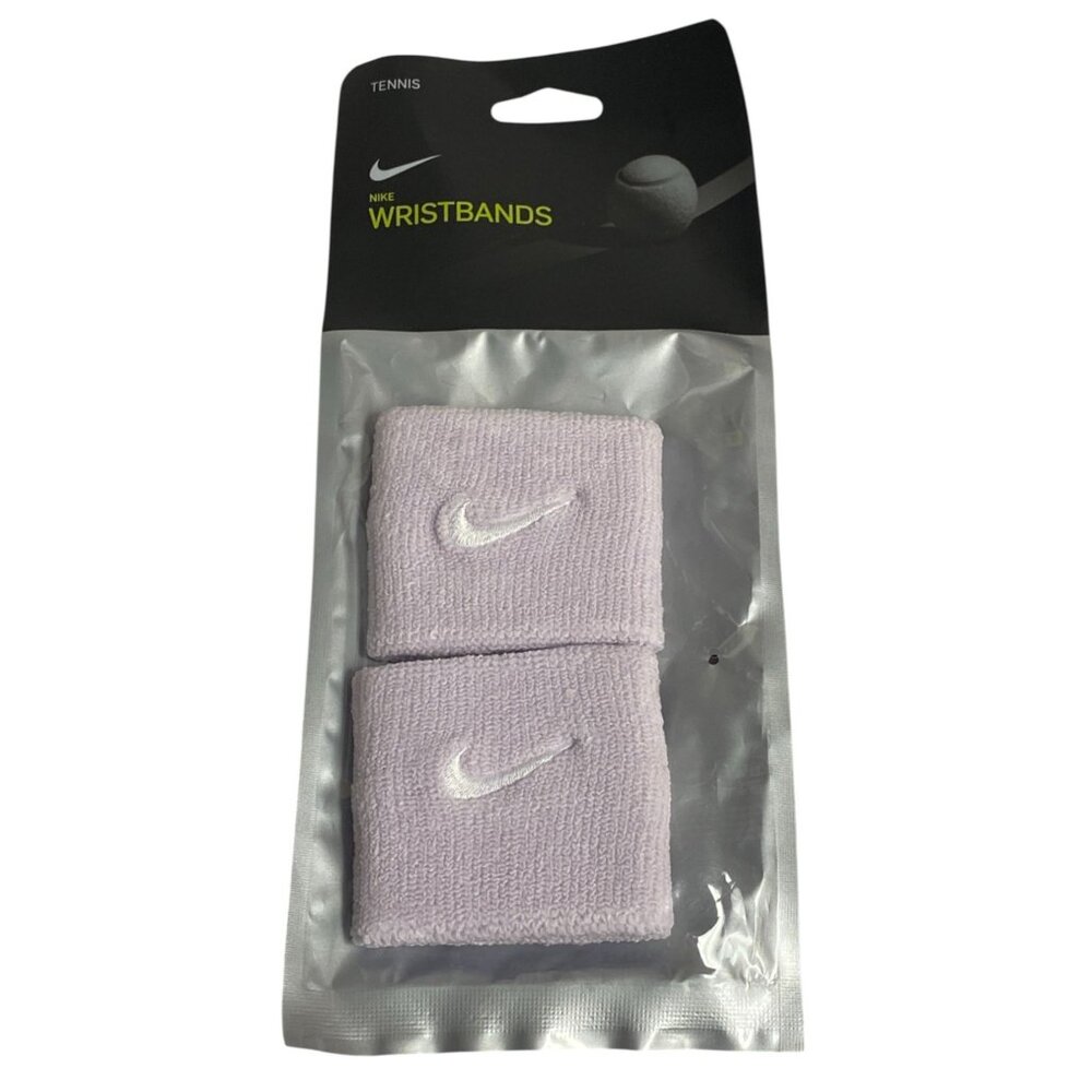 Nike Tennis Lilac Wristbands White Swoosh